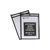 C-Line Shop Ticket Holders Stitched Both Sides Clear 50" 6 x 9 25/BX 46069 - 2 of 3
