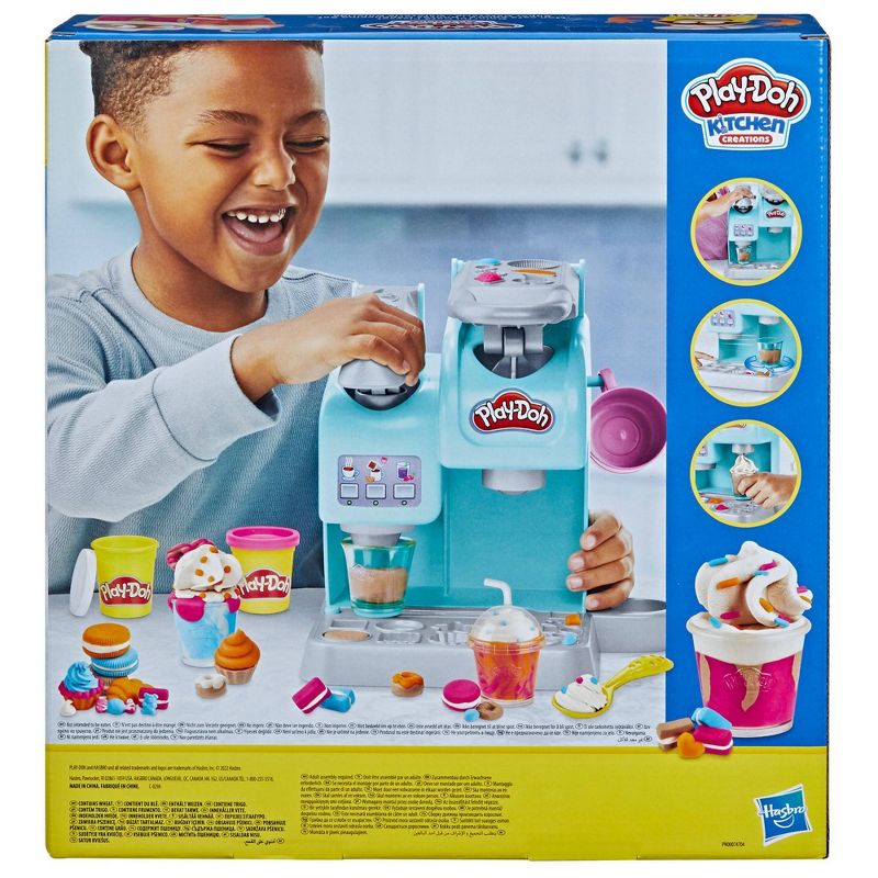 Play-Doh Kitchen Creations Colorful Cafe Kids Kitchen Playset, 5 of 13