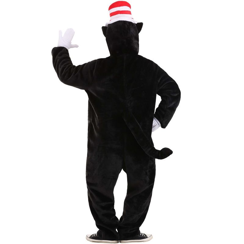 HalloweenCostumes.com Dr. Seuss The Cat in the Hat Premium Costume Adult Plus., 2 of 9