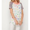 Women's Leopard & Stars Raglan Top - honeyme - 2 of 4