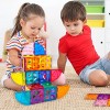 PICASSO-TILES 36PCS Magnetic Tiles for Kids – STEM Construction Building Blocks Set, Educational Creative Learning Toy for Boys & Girls - 3 of 4