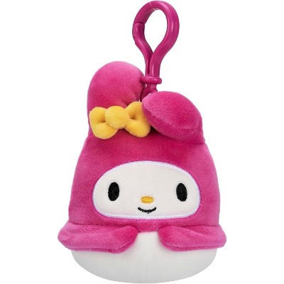 Squishmallows 3.5" Clip-On Hello Kitty My Melody