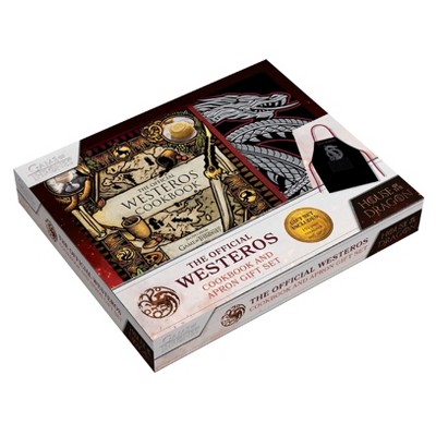 The Official Westeros Cookbook and Apron Gift Set - (Game of Thrones) by  Insight Editions & Joanne Bourne (Hardcover)