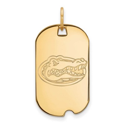 Black Bow Jewelry 14k Yellow Gold Florida Gators NCAA Pendant