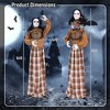 NAYSAYE Party Decoration and Accessories Halloween Witch Figurine with Pop Up Motion for Home and Garden, Multicolor, 52.8"*25"*64.8" - 3 of 4