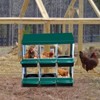 6-Hole Chicken Nesting Box with Removable Lid, Metal Chicken Coop ，Easy Egg Collection，for Chicken Coops, Duck Coops and Hens - 3 of 4