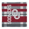 NCAA Oklahoma Sooners Heathered Stripe Queen Bedding Set in a Bag - 3pc - 2 of 3
