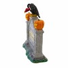 Department 56 Villages 3.75 In 10Th Anniversary Halloween Sign Halloween Decorative Village , Halloween Decor Vulture Pumpkins Dated (1PC) - 4 of 4