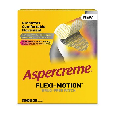Aspercreme Flexi-Motion Drug Free Shoulder Patches - 3ct