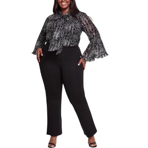 Vince Camuto Womens Flare High Rise Casual Leggings - 1 of 1