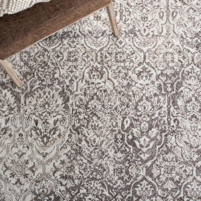 Beige Ivory Hand-Tufted Wool Rectangular Area Rug