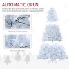 NicBex 6ft Prelit Artificial Christmas Tree with 638 Branch Tips, 220 LED Lights and Metal Stand for Indoor - 4 of 4