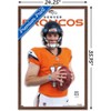 Trends International NFL Denver Broncos - Bo Nix Feature Series 24 Framed Wall Poster Prints - 3 of 4