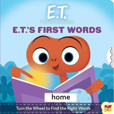 E.T. the Extra-Terrestrial: E.T.'s First Words - (Playpop) by  Insight Kids (Board Book)