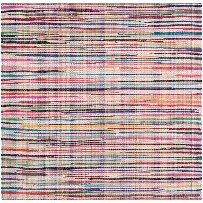 Rag Area Rug RAR240 Hand Woven Area Rug  - Safavieh