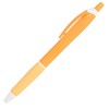 Simply Genius 100 pack of Office Pens, Retractable Ballpoint Pens in Black Ink for Schools, Notebooks, Journals (Orange, 100pcs) - 2 of 4