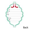 Big Dot of Happiness Elf Squad - Shaped Fill-in Invitations - Kids Elf Christmas and Birthday Party Invitation Cards with Envelopes - Set of 12 - 3 of 4