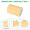 Unique Bargains Self Adhesive Realistic Wood Grain Durable Multi Use Masking Tape 1 Pc - 2 of 4