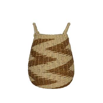 Brown Basket Woven Rope by Foreside Home & Garden