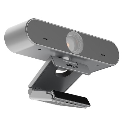 Mobile Pixels 4K AI Tracking Camera for Monitor or Tripod in Black