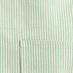 pinstriped - sage green