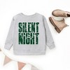 Silent Night Block Distressed - Youth Graphic Sweatshirt - 2 of 3
