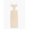 Women's RUCHED CUTOUT MAXI COVER UP - WE WORE WHAT - 2 of 3