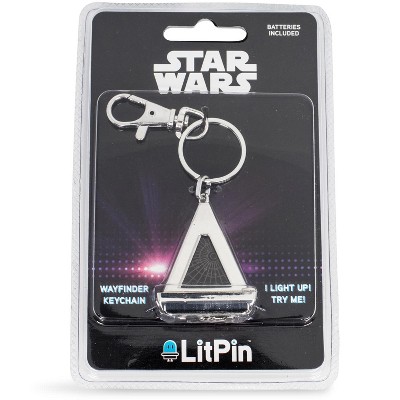 SalesOne LLC Star Wars The Rise of Skywalker Light-Up Wayfinder Car & Backpack Keychain Ring