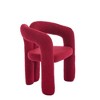 Kumasinova Accent Chairs Set of 2,Modern Teddy Living Room Chair,Comfy Reading Chair with Soft Texture,Modern Accent Chair for Dining&Lounge - 3 of 4