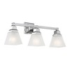 Livex Lighting Mission 3 - Light Vanity in  Polished Chrome - 4 of 4