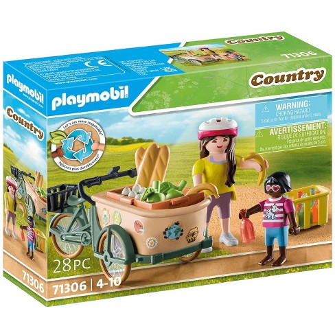 Playmobil Country Farmers Cargo Bike 71306 Playset 28pc - image 1 of 1