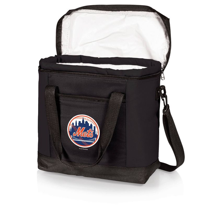MLB New York Mets Montero Cooler Tote Bag - Black, 3 of 4