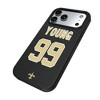 NFL New Orleans Saints Players Game Tactic MagSafe Compatible Cell Phone Case for Apple iPhone 17 Series - 2 of 4