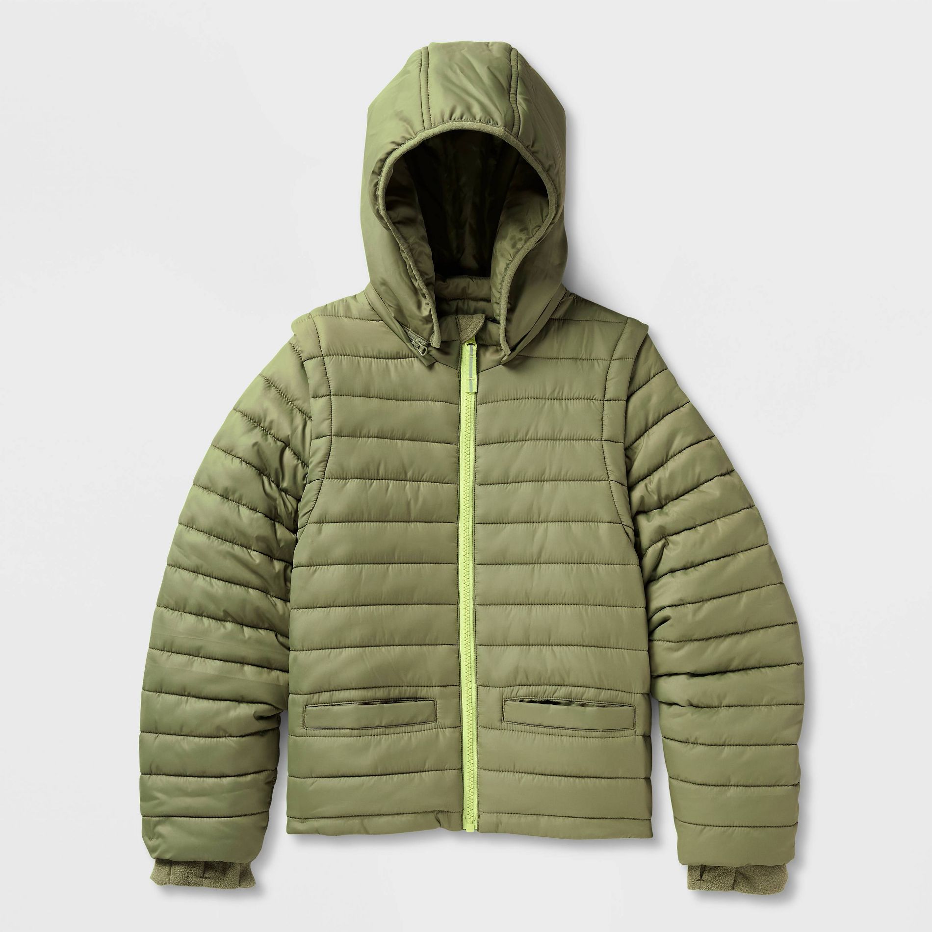 Kids' Hooded Puffer Jacket - Cat & Jack™