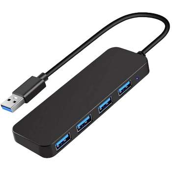 Sanoxy USB 3.0 Hub 4-Port Adapter Charger