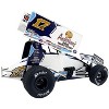 Winged Sprint Car #17B Bill Balog B Squared Motorsports "World of Outlaws" (2024) 1/18 Diecast Model Car by ACME - 3 of 4