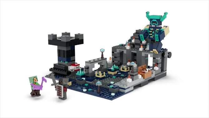 LEGO Minecraft The Deep Dark Battle Biome Building Toy 21246, 2 of 8, play video