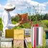 Garvee 4 Frames Manual Honey Extractor, Food Grade Stainless Steel Manual Beekeeping Extraction, Honeycomb Drum Spinner , for Apiarys, Beekeepers - 2 of 4