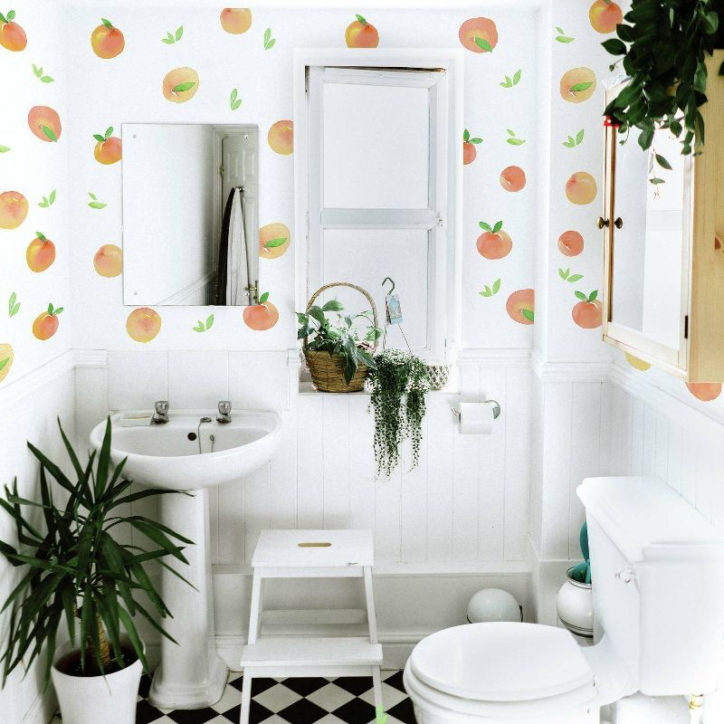 Sweet Peaches Peel and Stick Wall Decal - RoomMates, 4 of 8