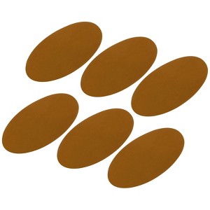 Unique Bargains Oval Iron-on Washable Clothes Hole Repairing Denim Patches 6 Pcs - 1 of 4