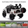 Kids Ride On Truck Car, 12V Battery Powered Ride On Toy for Toddlers, Electric Vehicle with Remote Control, Spring Suspension, LED Lights, Music - 2 of 4
