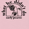 Carly Pierce Men's What He Didnt Do Short Sleeve Graphic Cotton T-Shirt - 2 of 2