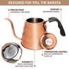 OPUX Gooseneck Pour Over Coffee Kettle with Thermometer, Premium Grade Stainless Steel Drip Kettle for Home Brewing Tea Barista, 40 fl oz - 2 of 4