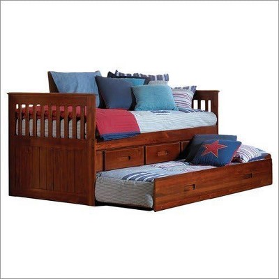 Donco TWIN MISSION RAKE BED MERLOT