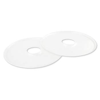 Nesco SLD-2-6 Large Food Dehydrator Fruit Roll Sheets, For 80 And 1000 Series Dehydrators, 15.5 Inch Diameter Trays, Set of 2