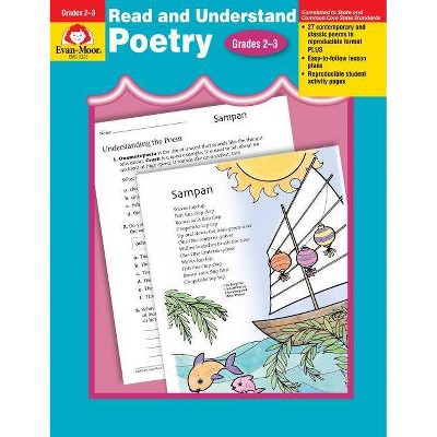 Read & Understand Poetry Grades 2-3 - (Read & Understand: Poetry) by  Evan-Moor Educational Publishers (Paperback)