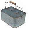 Cheung's Melora 4 Slot Galvanized Metal Caddy - 2 of 4