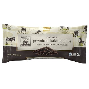 Endangered Species Chocolate Oat Milk Premium Baking Chips 55% Dark Chocolate - 10oz - 1 of 4