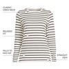 Lands' End Women's Relaxed Supima Cotton Long Sleeve Crew Neck T-Shirt - 4 of 4