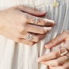 Sanctuary Project by sanctuaire Dainty Olive Branch Adjustable Ring Silver - 3 of 3